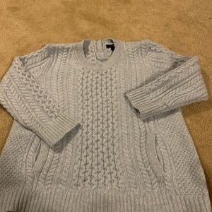 Jcrew cable knit sweater
